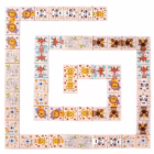 dominó infantil madera 28 piezas animales