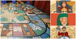 Juego de la Oca para la Catedral de Burgos, por Alba Manero