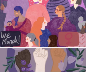 Premio concurso carteles 8M del Ayuntamiento de Burgos