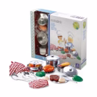 menaje cocina acero inoxidable 23 piezas infantil