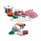 menaje cocina acero inoxidable 23 piezas infantil