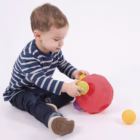 pelota meteoro encajable infantil