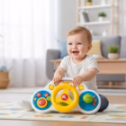 volante musical con actividades infantil